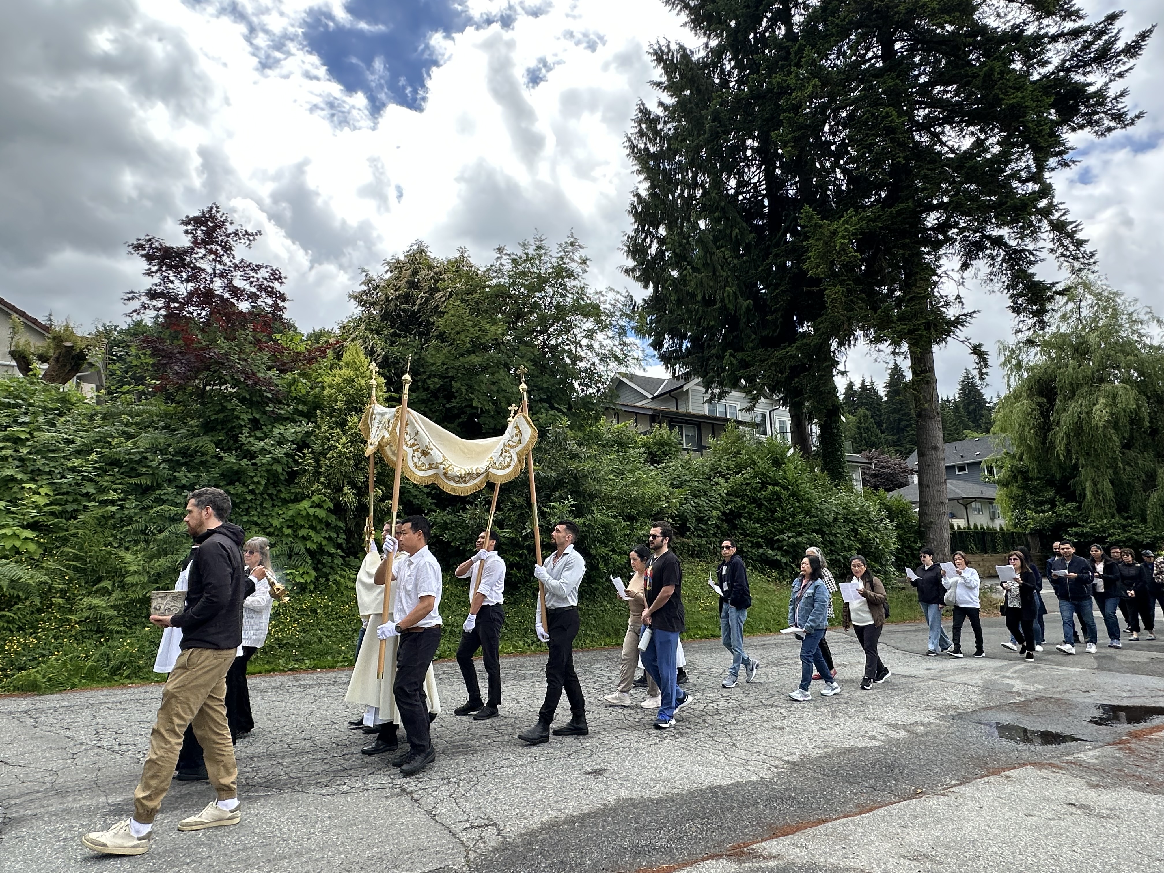 Corpus Christi Procession at St. Joseph Parish in Port Moody